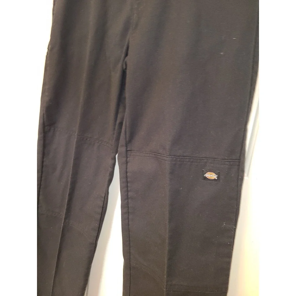Men's‎ 32x32 Dickies Flexible Durable Black Double Knee Work Wear